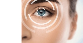 Concepts of laser eye surgery or visual acuity check-up